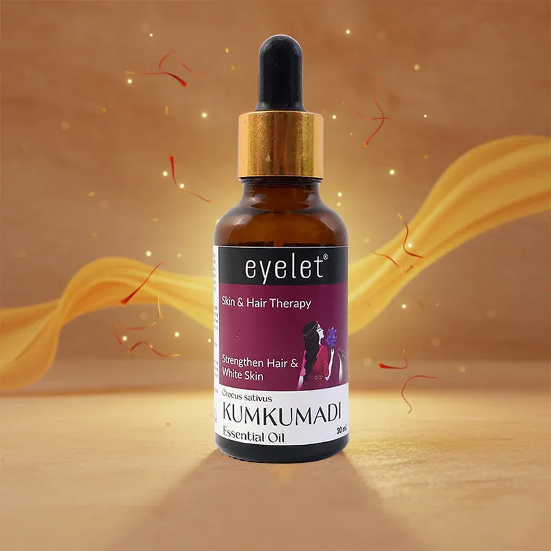 Kumkumadi Essential Oil – Radiant Skin & Hair Therapy 30ml - Detailed Feature View 5