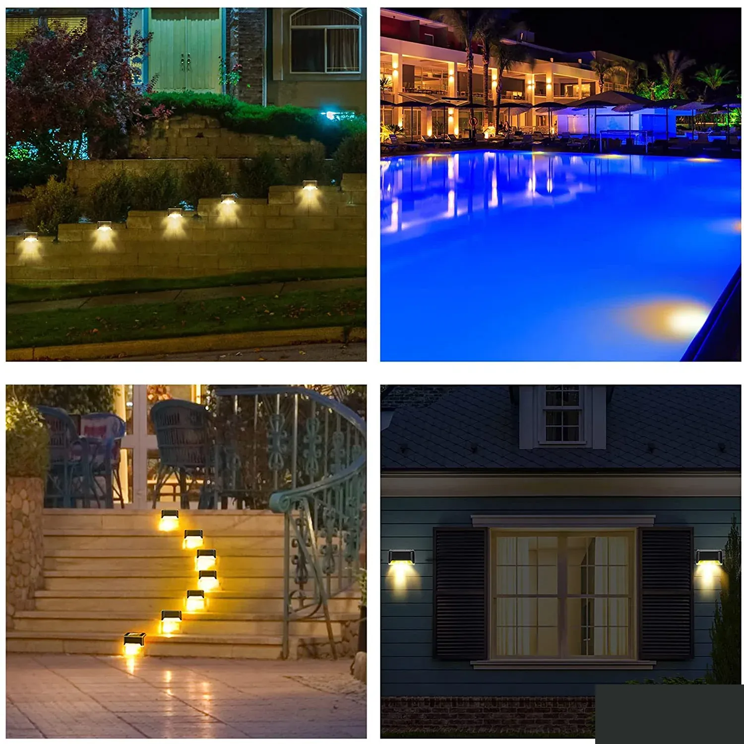 Solar Stair Lights – Waterproof Auto On/Off | Garden Vera - Detailed Feature View 5