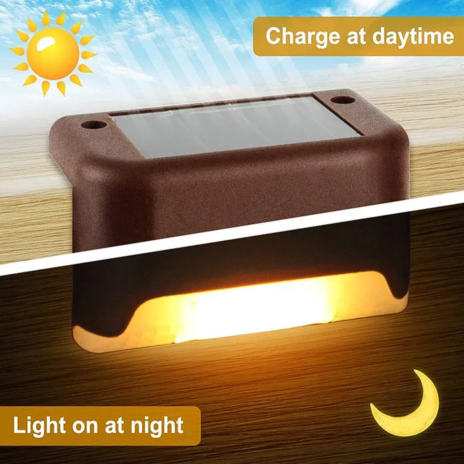 Solar Stair Lights – Waterproof Auto On/Off | Garden Vera - Detailed Feature View 9
