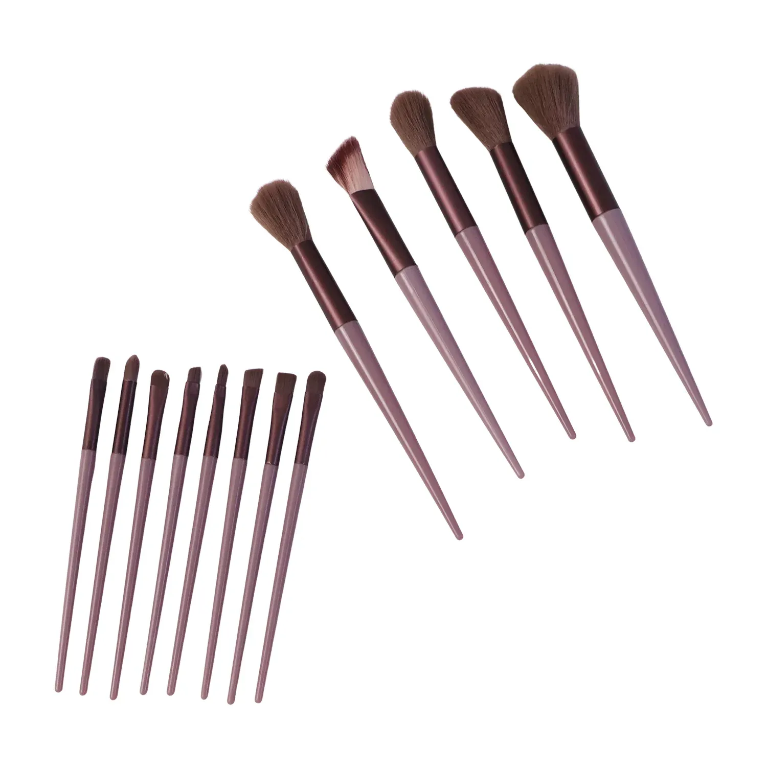 Professional Makeup Brush Set – Complete 13-Piece Collection with Pouch - Detailed Feature View 4