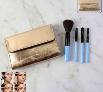 Professional Makeup Brush Set 4-in-1 for Face & Eyes