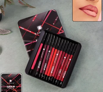 Matte Lipstick Pencil Set – Long-Lasting, Smudge-Proof Colors