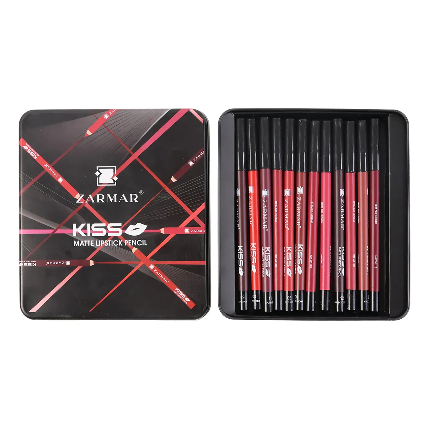 Matte Lipstick Pencil Set – Long-Lasting, Smudge-Proof Colors - Detailed Feature View 4