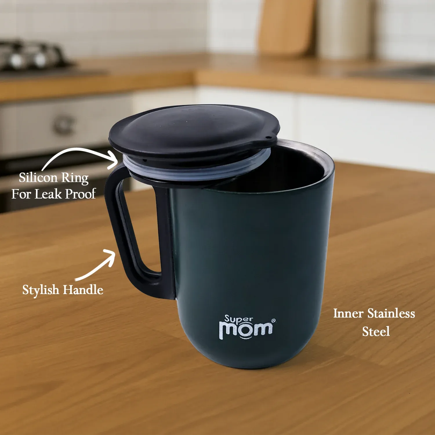 Stainless Steel Insulated Mug – Durable & Spill-Resistant 300ml - Detailed Feature View 5