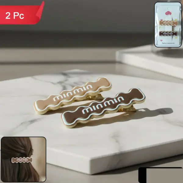 Wavy Hair Clips – Secure & Stylish 2 Pc Set