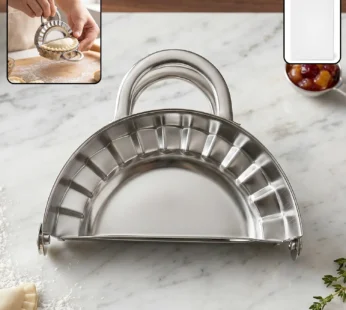 Stainless Steel Dumpling & Gujiya Maker – Durable & Easy to Use