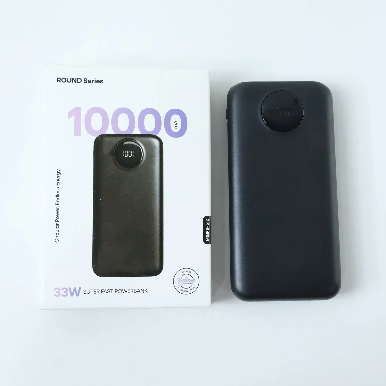 Power Bank – 10000mAh Capacity with 33W Fast Charging and Digital Display - Detailed Feature View 6