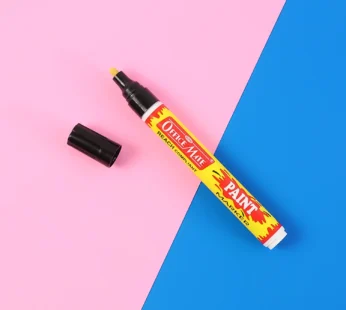 Permanent Paint Marker Pen – Bold Black Ink, Quick-Dry Finish