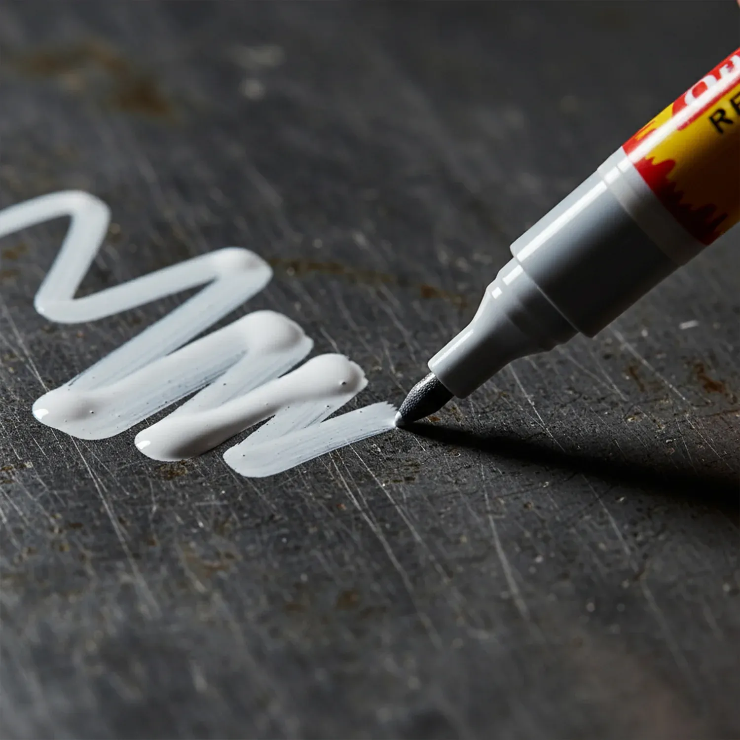 Silver Metallic Paint Marker – Waterproof Quick-Dry Precision Pen - Detailed Feature View 2
