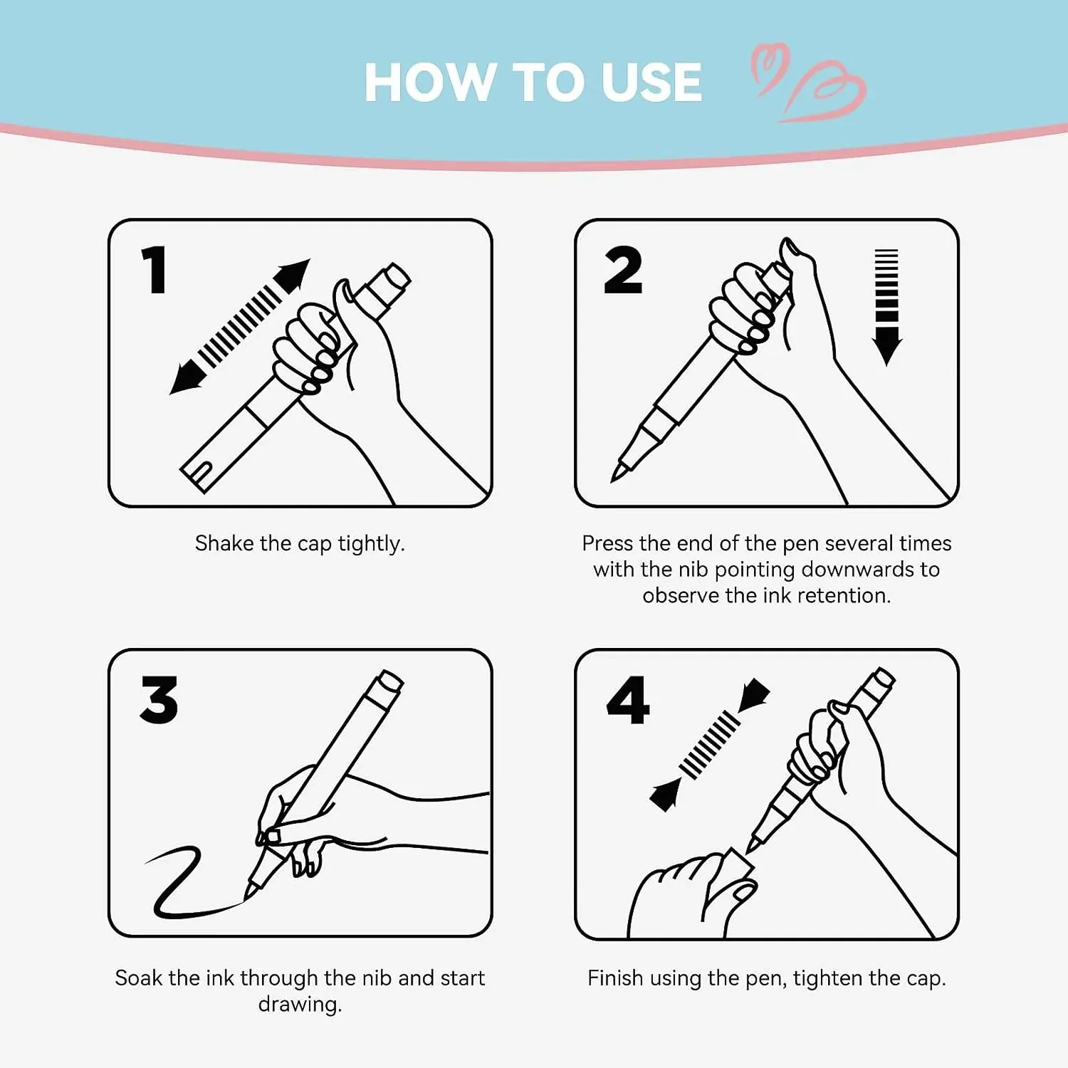 Silver Metallic Paint Marker – Waterproof Quick-Dry Precision Pen - Detailed Feature View 5