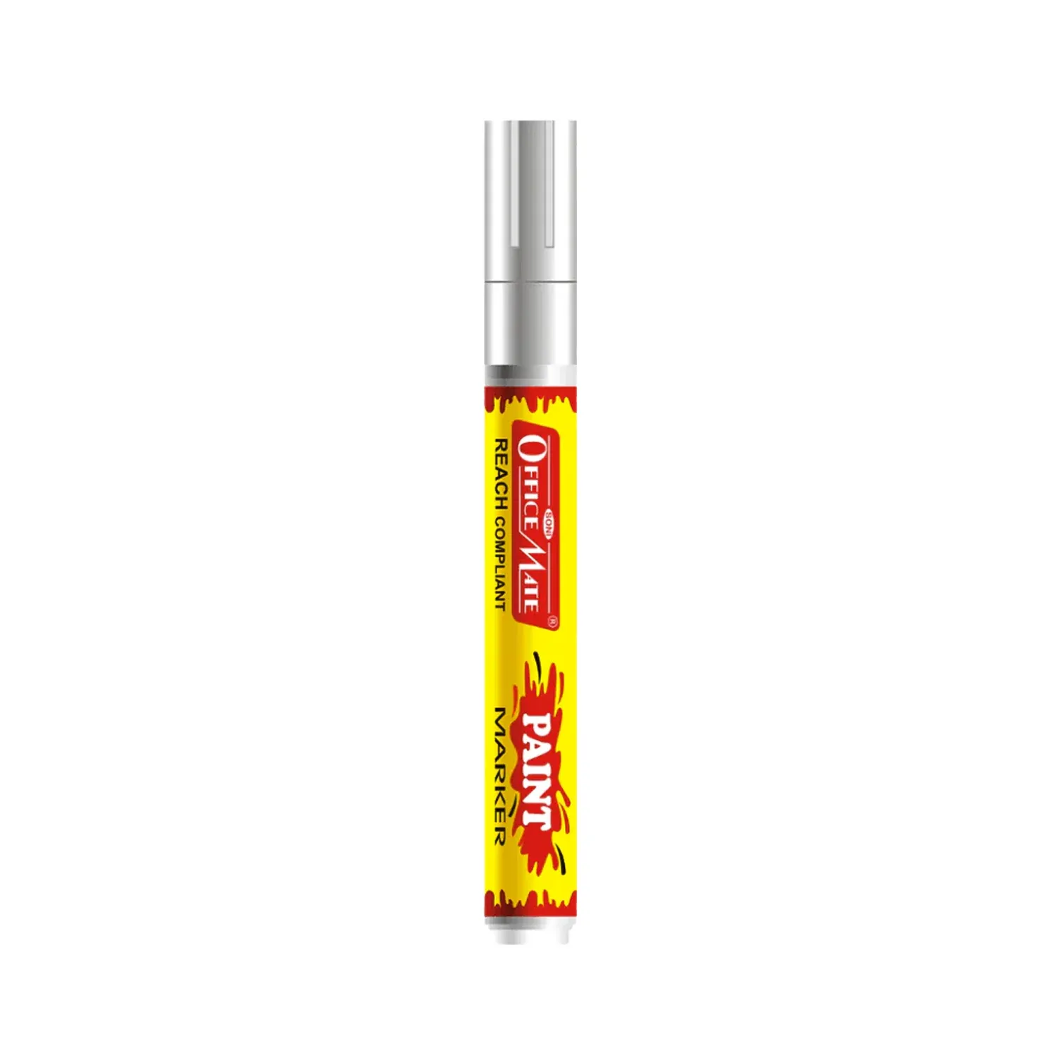 Silver Metallic Paint Marker – Waterproof Quick-Dry Precision Pen - Detailed Feature View 4