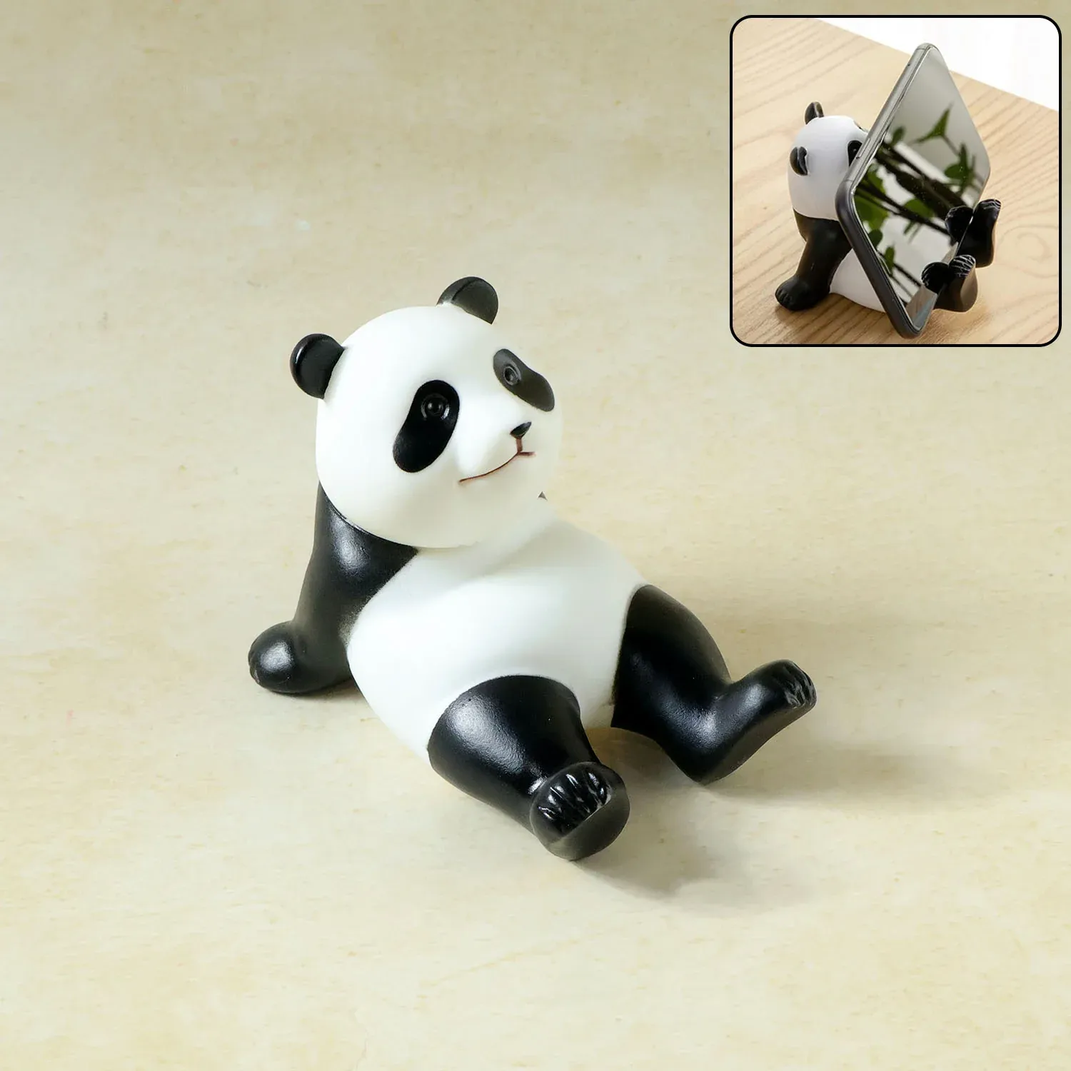 Premium Panda Mobile Phone Stand Holder – Cute & Stable Desk Accessory - Buy Online at Alikart