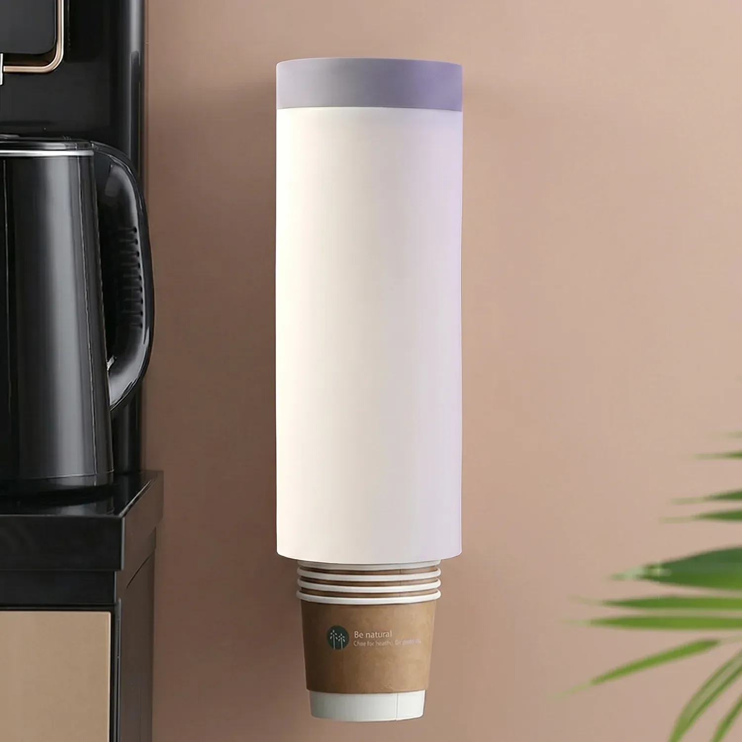 Wall Mounted Paper Cup Holder – Space-Saving Dispenser for Hygiene - Detailed Feature View 2