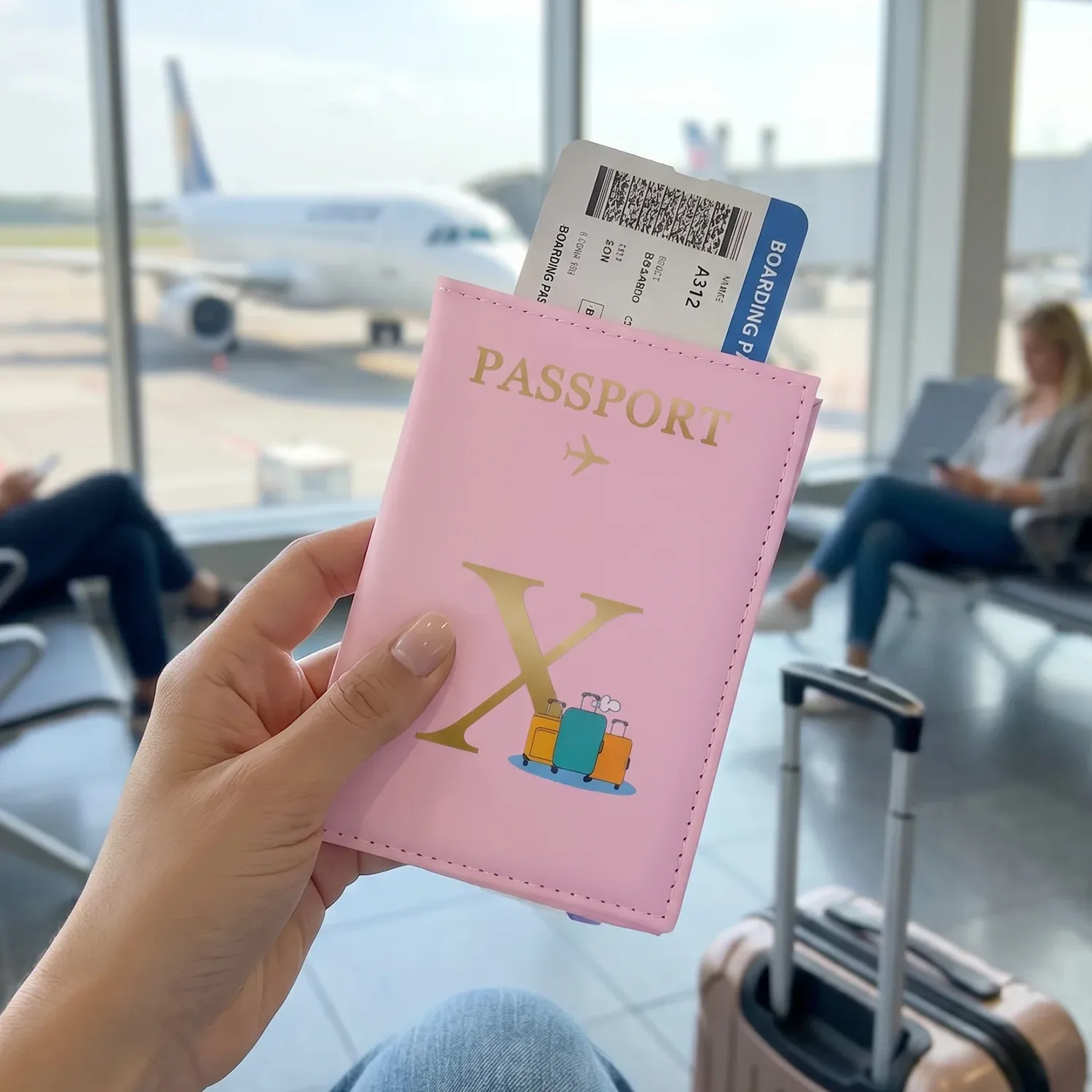 Premium Travel Passport Holder Wallet – Stylish Mix Design & Compact - Buy Online at Alikart