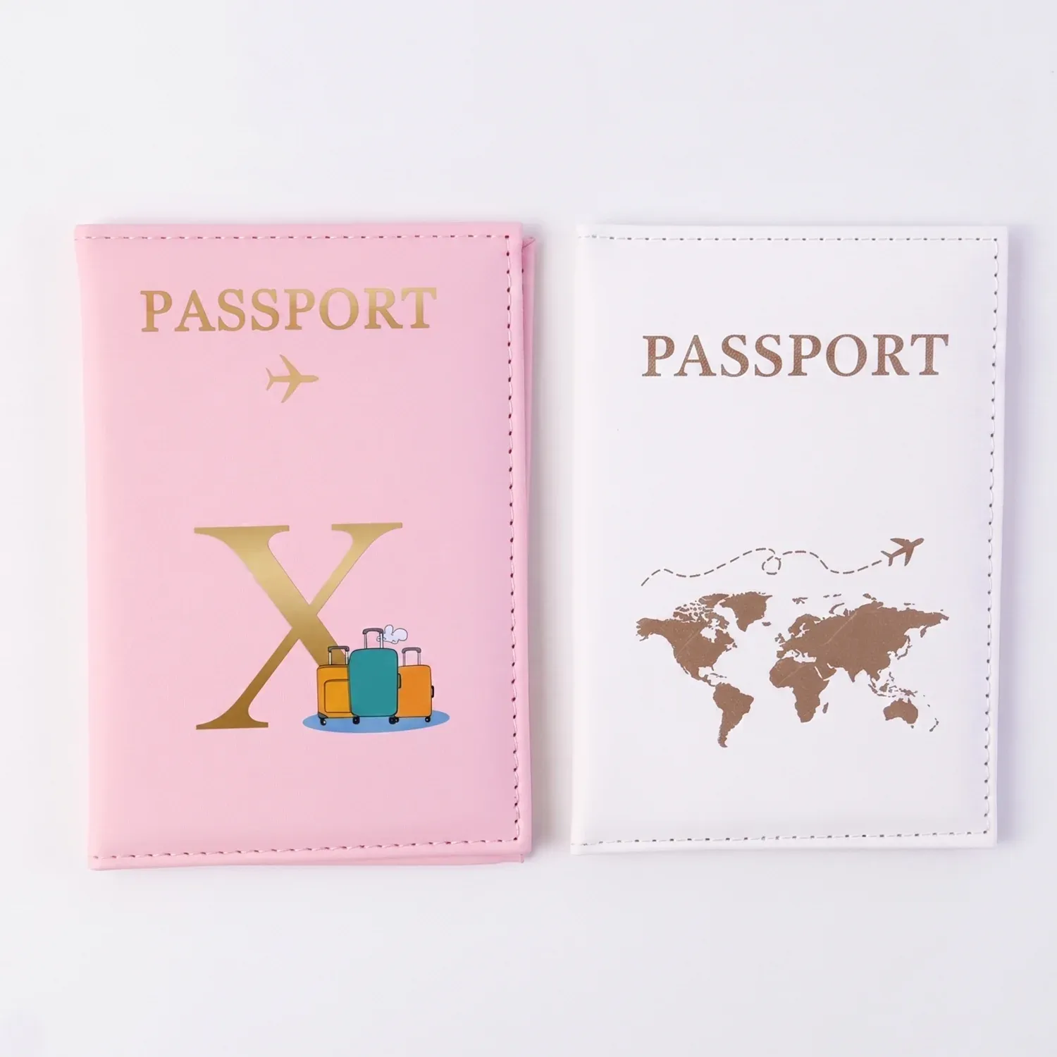 Travel Passport Holder Wallet – Stylish Mix Design & Compact - Detailed Feature View 3
