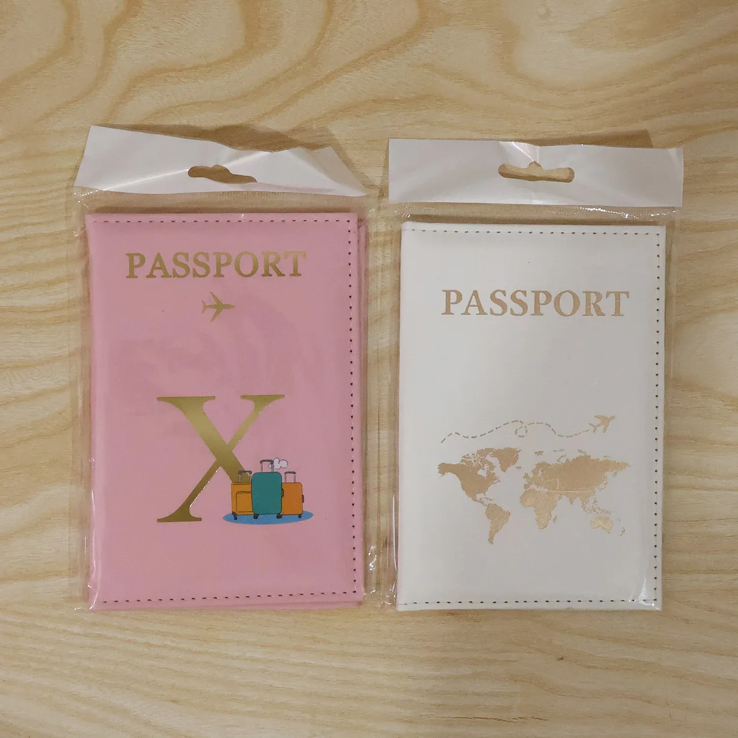 Travel Passport Holder Wallet – Stylish Mix Design & Compact - Detailed Feature View 8