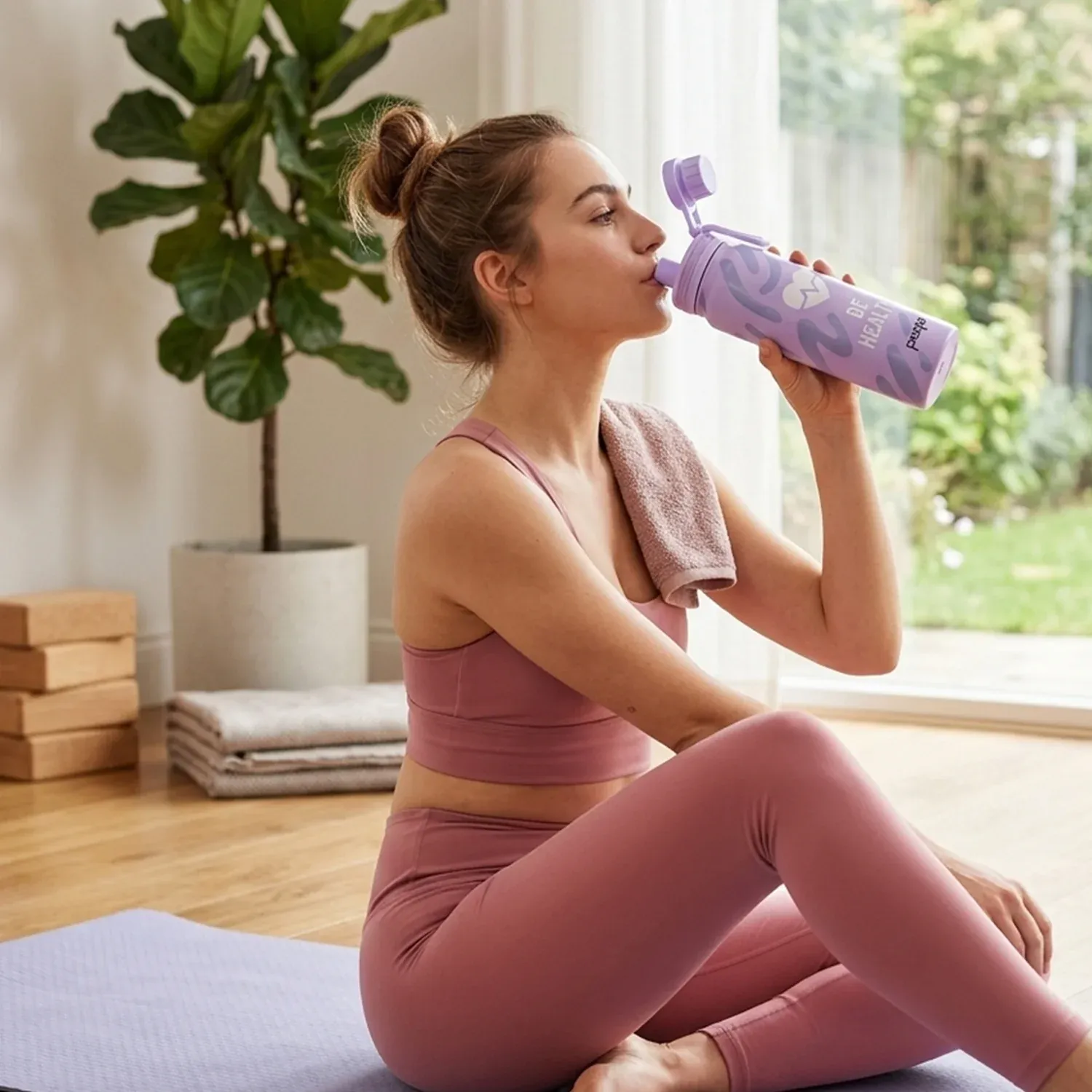 Stainless Steel Water Bottle – Leakproof & Insulated for Daily Use - Detailed Feature View 2