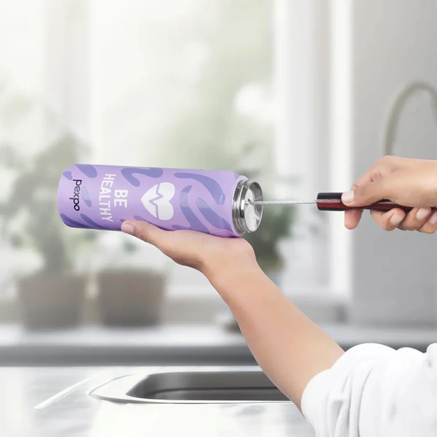 Stainless Steel Water Bottle – Leakproof & Insulated for Daily Use - Detailed Feature View 6