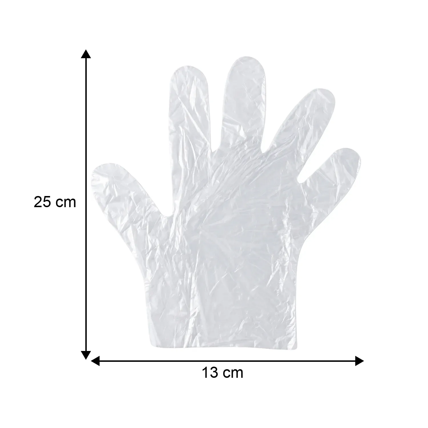Disposable Plastic Gloves – Hygienic & Practical for Home & Commercial Use - Detailed Feature View 5