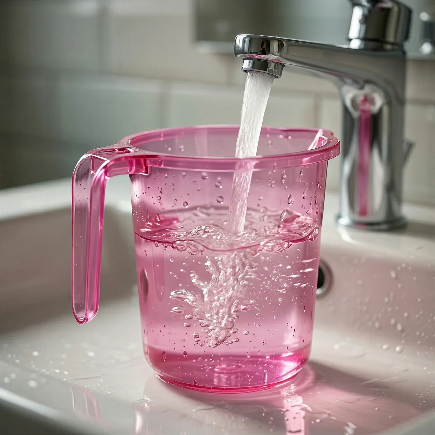Plastic Bathroom Mug – Durable, BPA-Free & Stylish | Packorra - Detailed Feature View 3