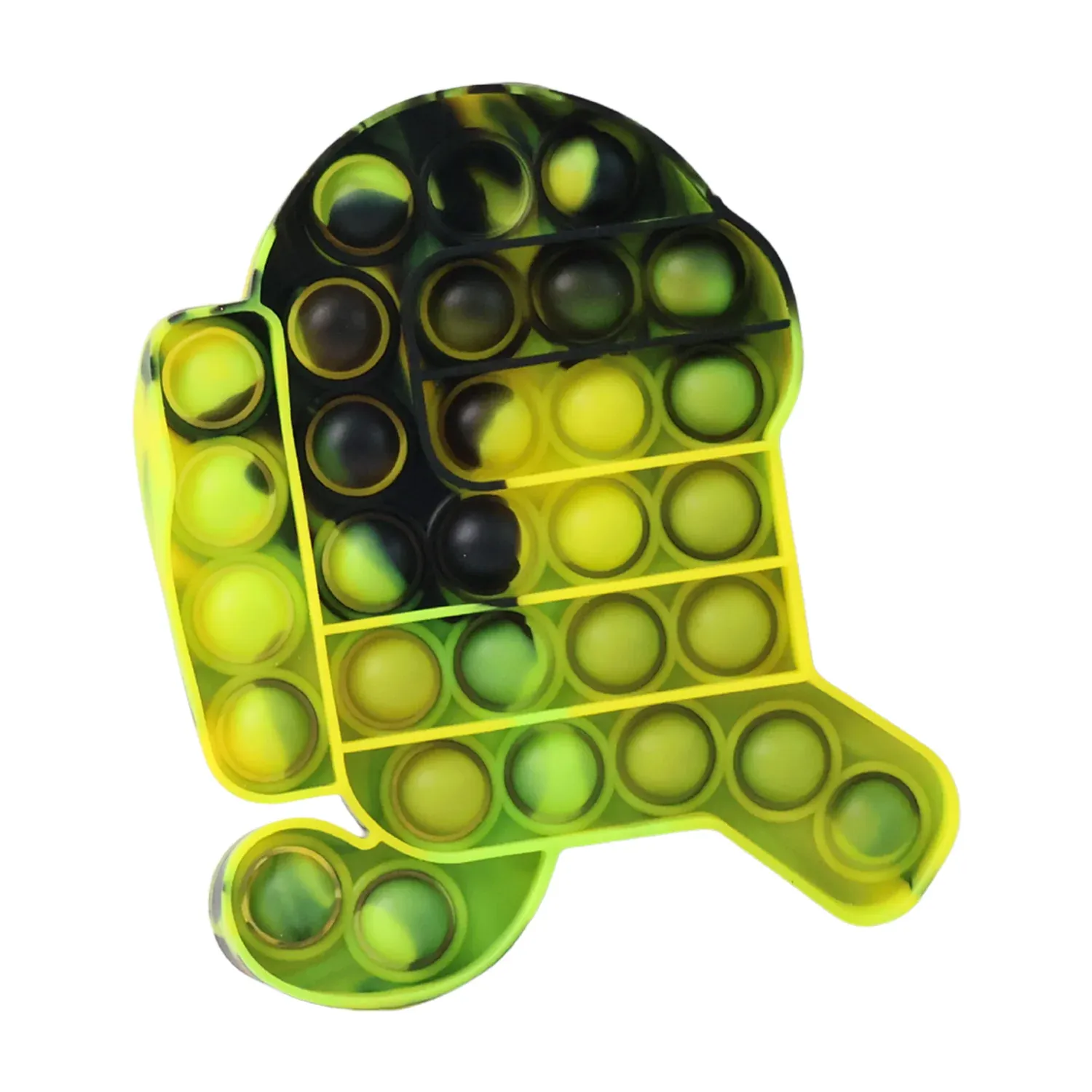Silicone Pop It Fidget Toy – Stress Relief & Sensory Play - Detailed Feature View 4