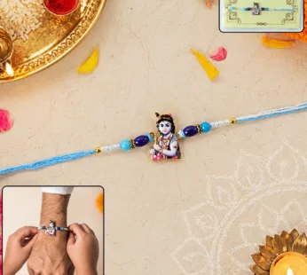 Spiritual Lord Krishna Rakhi – Beautiful & Durable Design for Raksha Bandhan