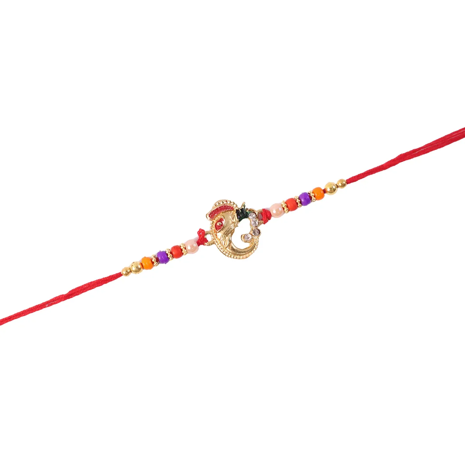 Rakshabandhan Rakhi – Traditional Threadwork with Elegant Design - Detailed Feature View 5