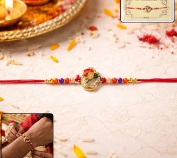 Rakshabandhan Rakhi – Traditional Threadwork with Elegant Design