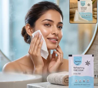 Wet Wipes Face & Body – Refreshing Snow Veil Fragrance
