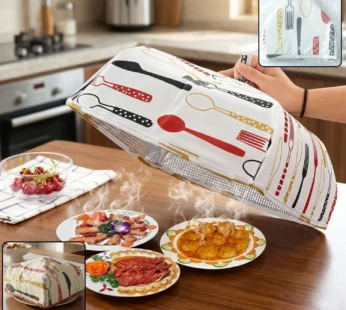 Reusable Food Cover – Small Size Foldable Dish Lid | CookAura