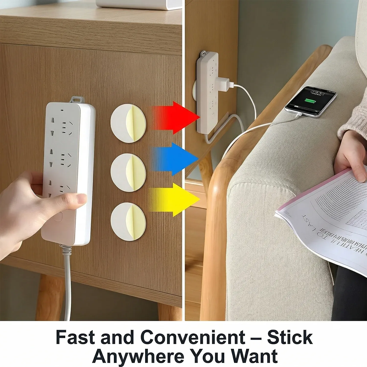 Round Self-Adhesive Furniture Protection Pad – Scratch & Noise Reducer - Detailed Feature View 6