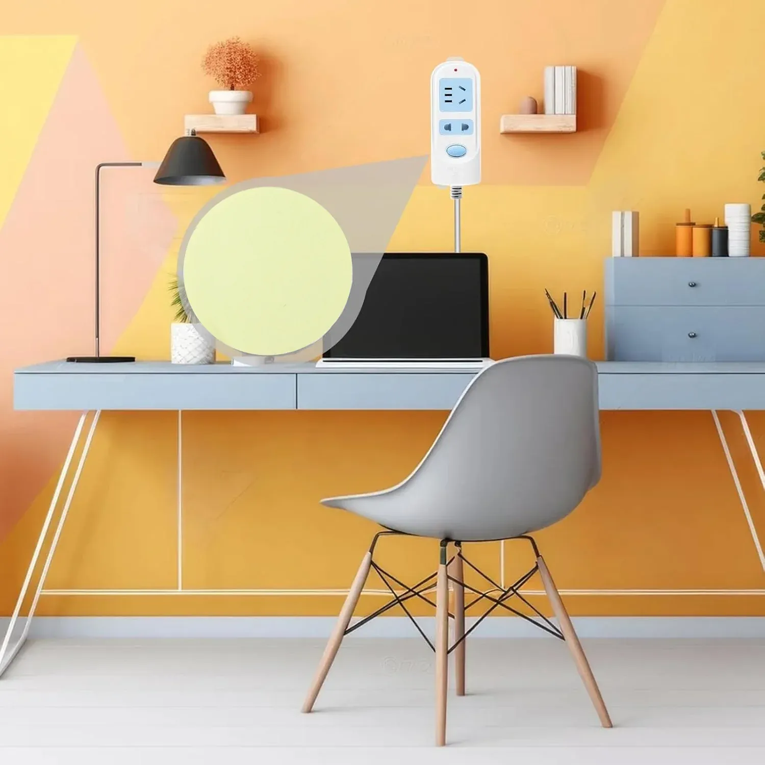 Round Self-Adhesive Furniture Protection Pad – Scratch & Noise Reducer - Detailed Feature View 4