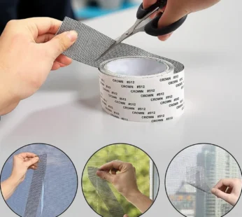 Mosquito Net Repair Tape – Strong Adhesive & Durable Mesh Roll 5×180 Cm
