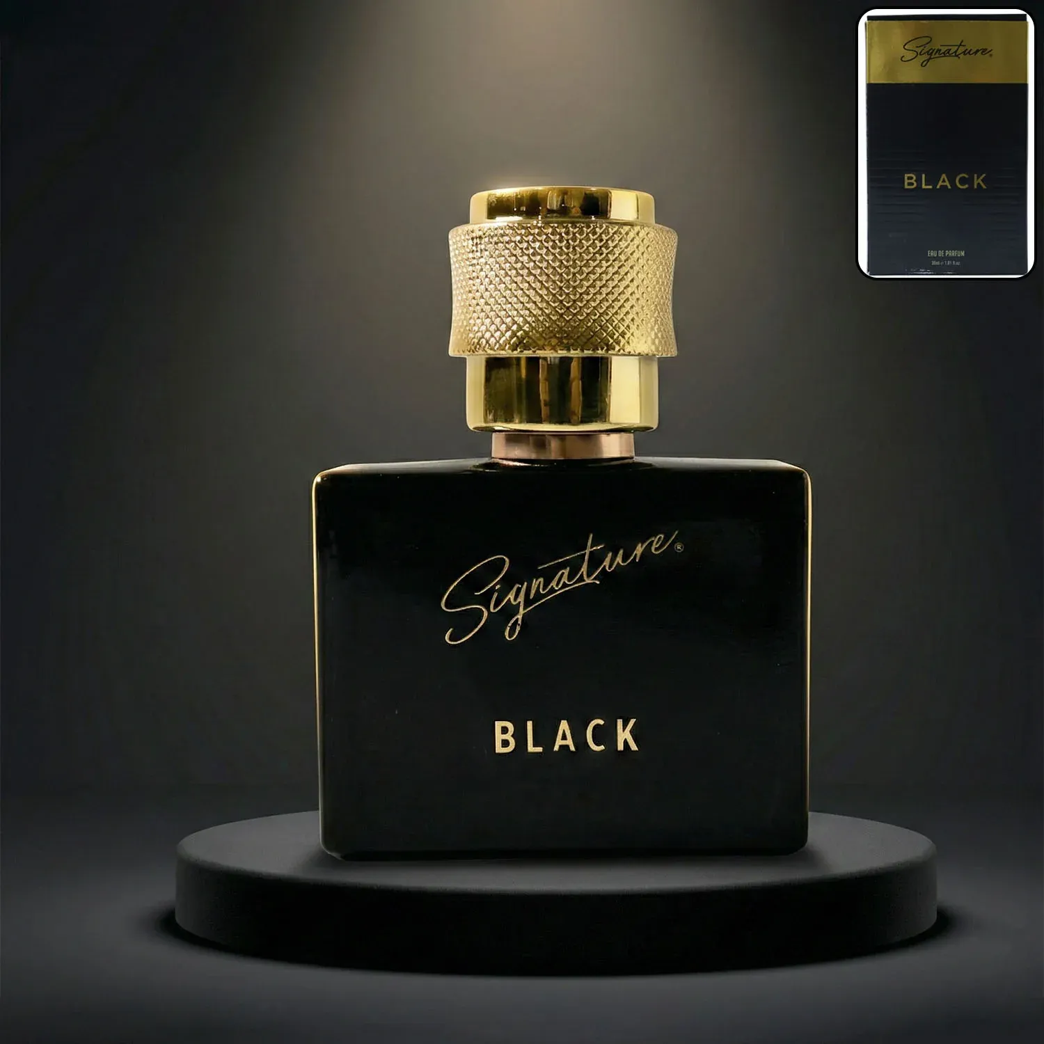 Premium Signature Black Eau De Parfum – Long Lasting & Unisex Fragrance - Buy Online at Alikart