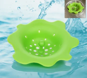 Silicone Sink Strainer – Flexible, Anti-Clog Hair Catcher
