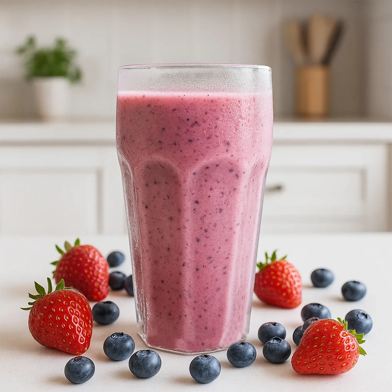 Transparent Smoothie Glass Set – 6 Durable 300ml Tumblers - Detailed Feature View 8
