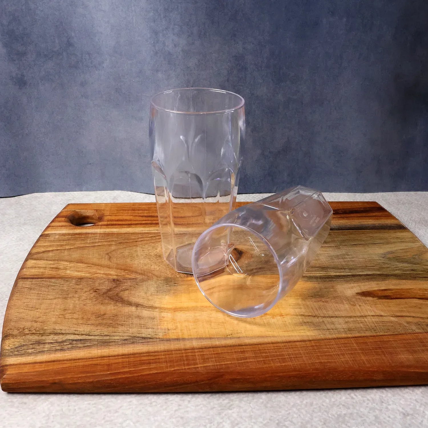 Transparent Smoothie Glass Set – 6 Durable 300ml Tumblers - Detailed Feature View 10