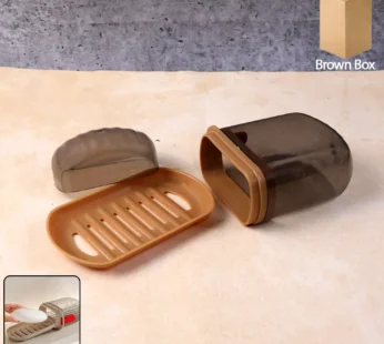 Soap Box with Ventilated Drain Tray – Keeps Soap Dry & Fresh