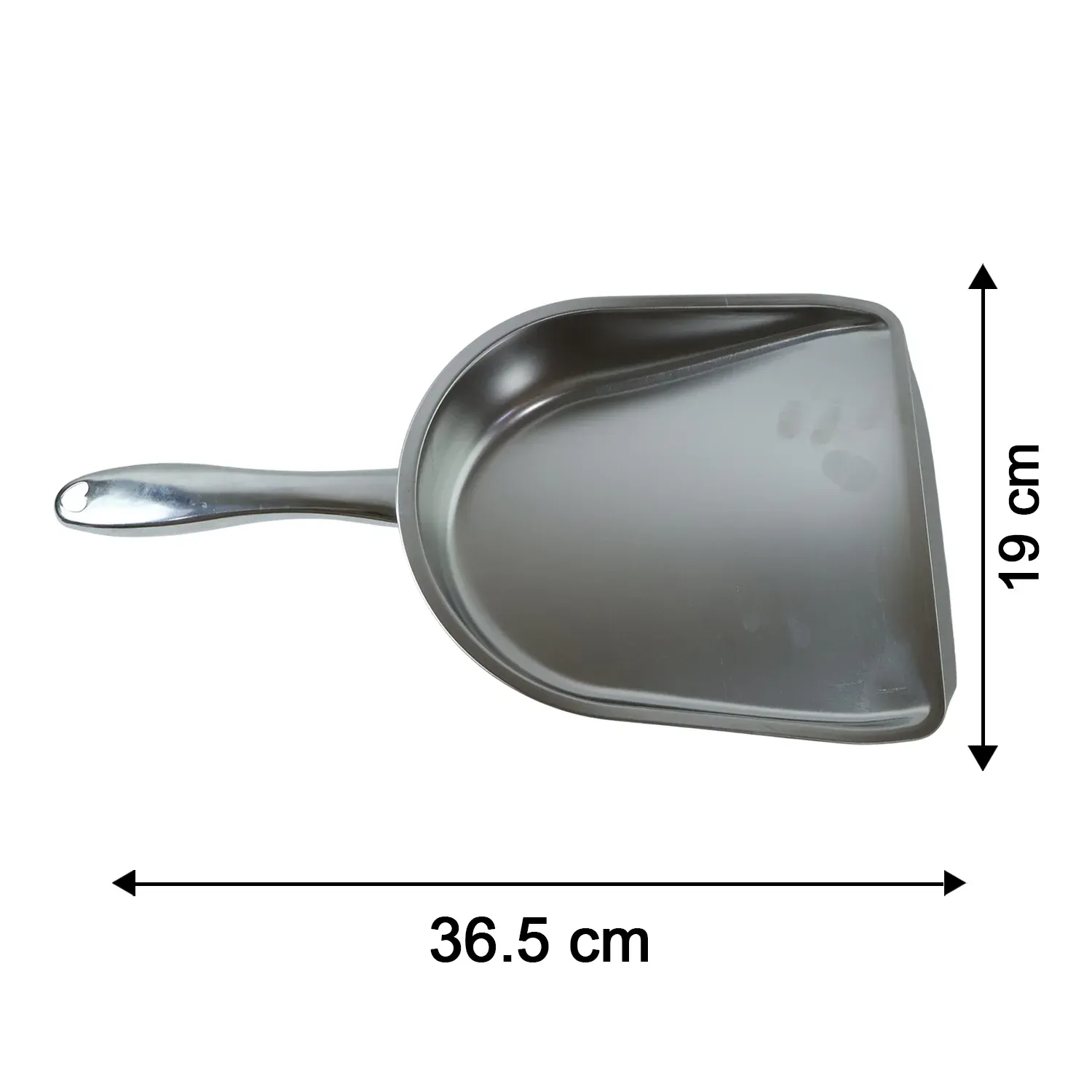 Stainless Steel Dustpan – Heavy Duty Cleaning Tool with Handle - Detailed Feature View 5