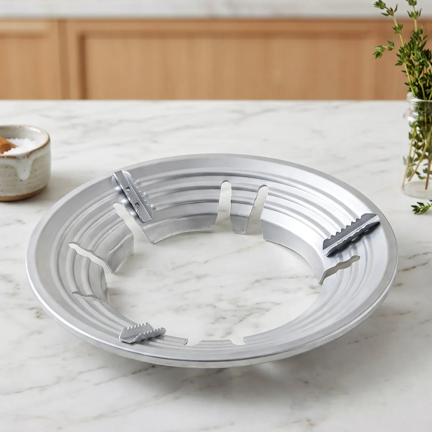Gas Stove Burner Stand, Stainless Steel Wok Support Ring and Trivet (1 Pc) - Detailed Feature View 3