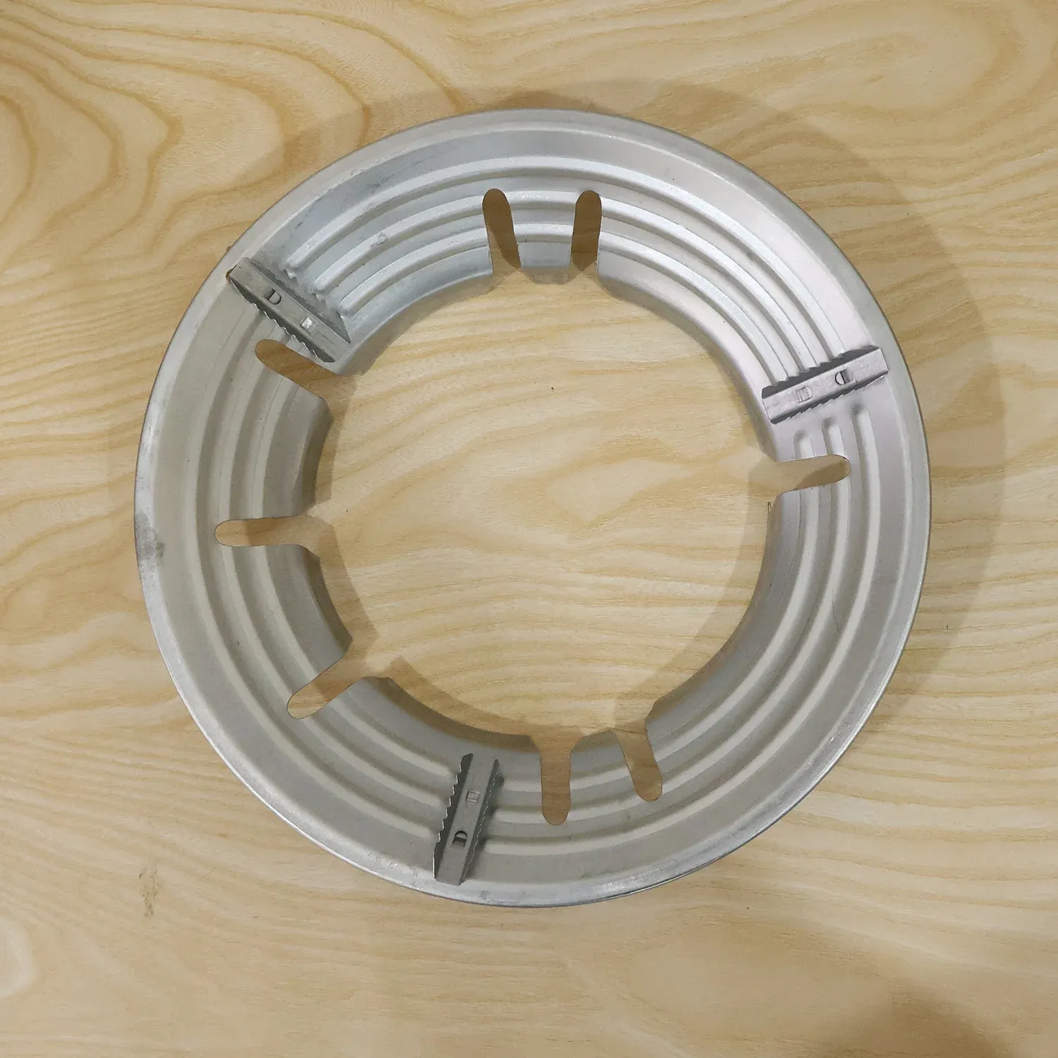 Gas Stove Burner Stand, Stainless Steel Wok Support Ring and Trivet (1 Pc) - Detailed Feature View 7