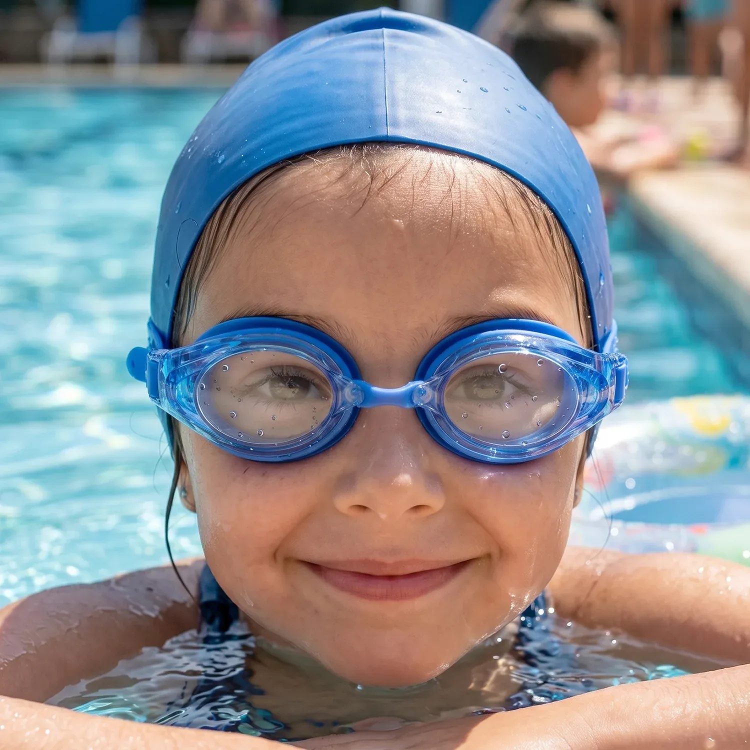 Kids Anti-Fog Swimming Goggles – Adjustable & Clear Vision - Detailed Feature View 2