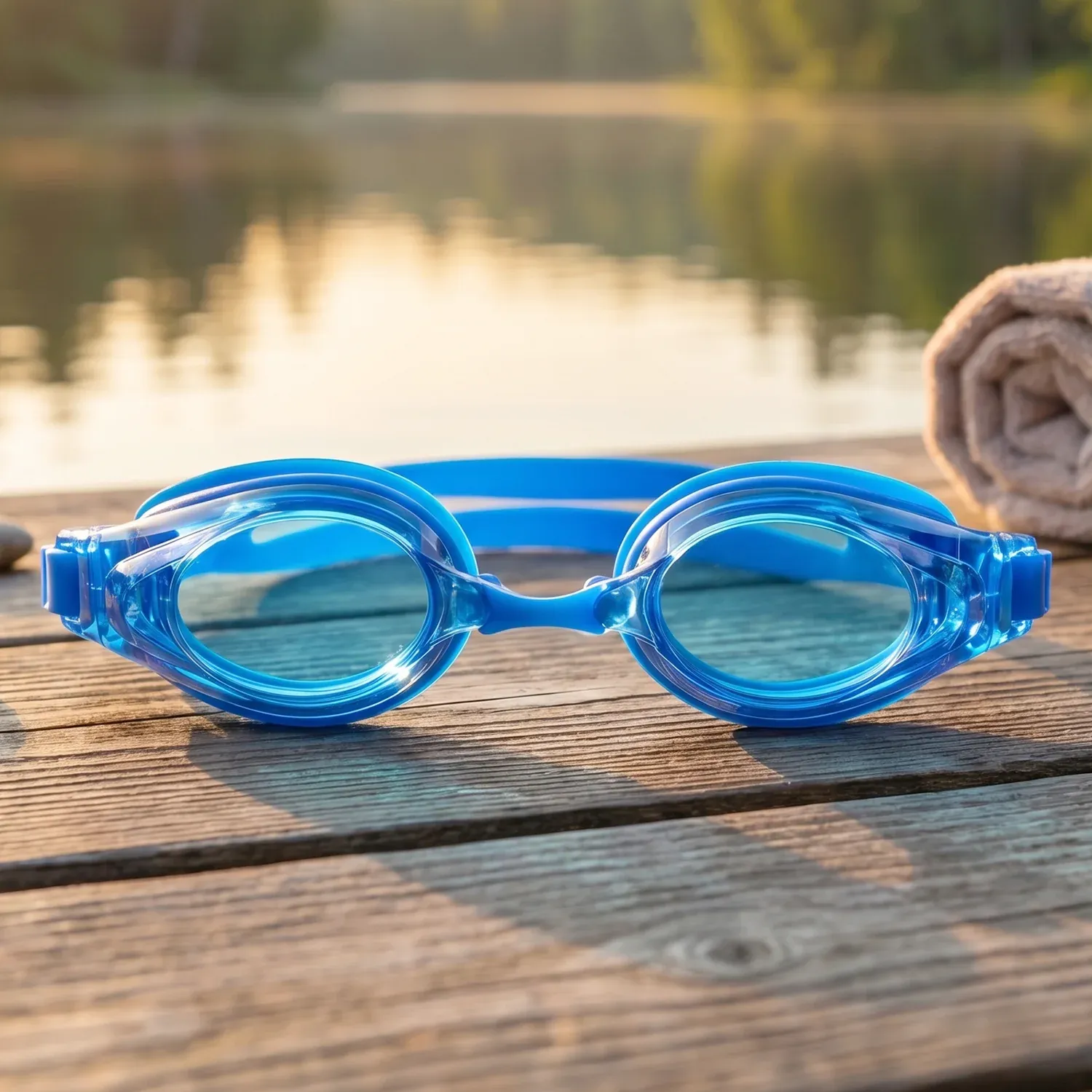 Kids Anti-Fog Swimming Goggles – Adjustable & Clear Vision - Detailed Feature View 4
