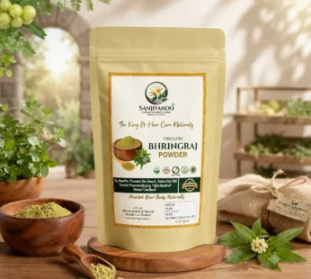 Sanjivanoo Bhringraj Powder Hair Growth Anti Hair Fall Herb (200 GM)
