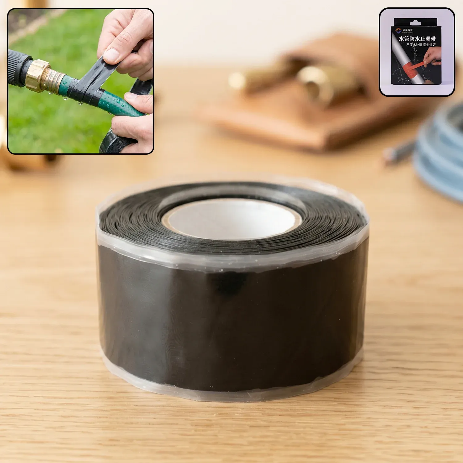 Premium Waterproof Silicone Repair Tape – Seals Pipes, Hoses & Joints - Buy Online at Alikart