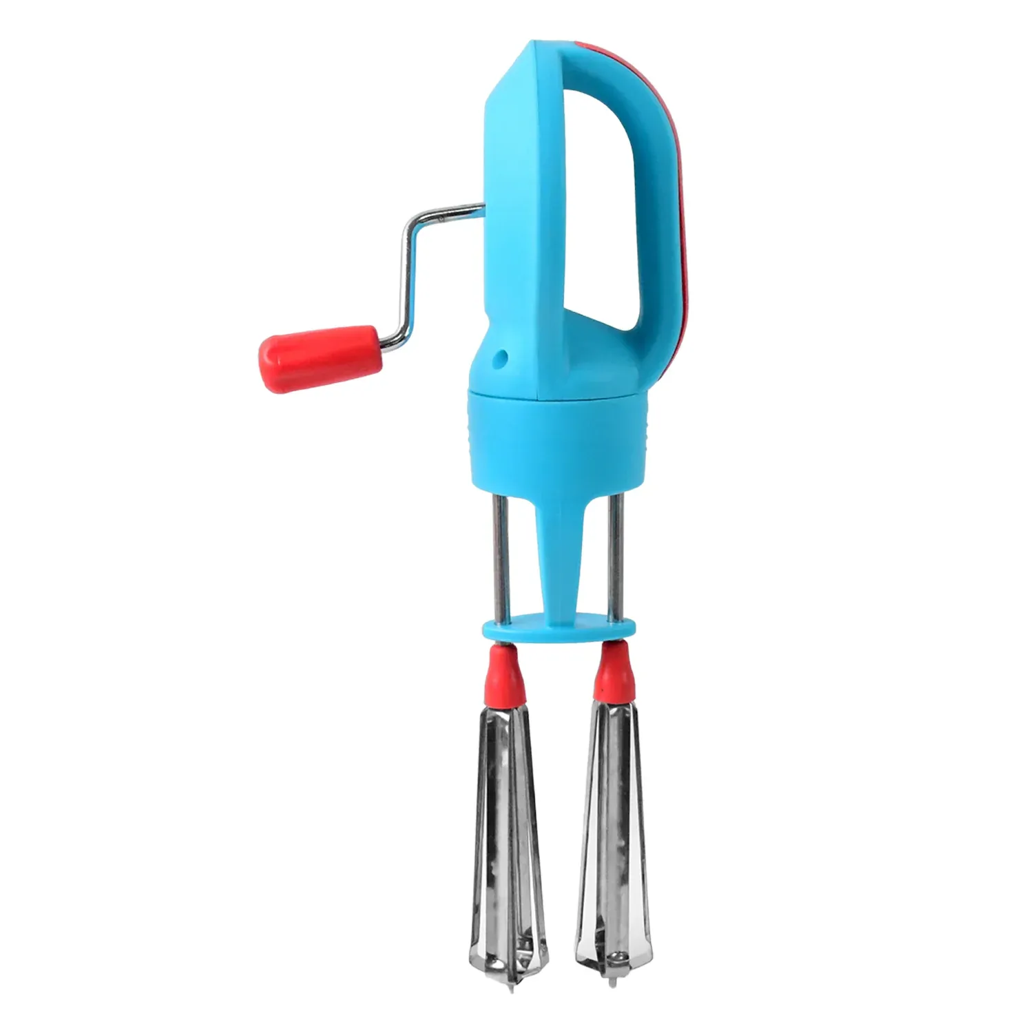 Manual Hand Beater – High-Speed Dual Stainless Steel Whisks - Detailed Feature View 4