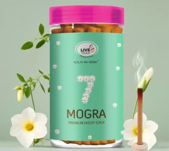 Mogra Dhoop Sticks – Premium Fragrant Jar Pack 100g