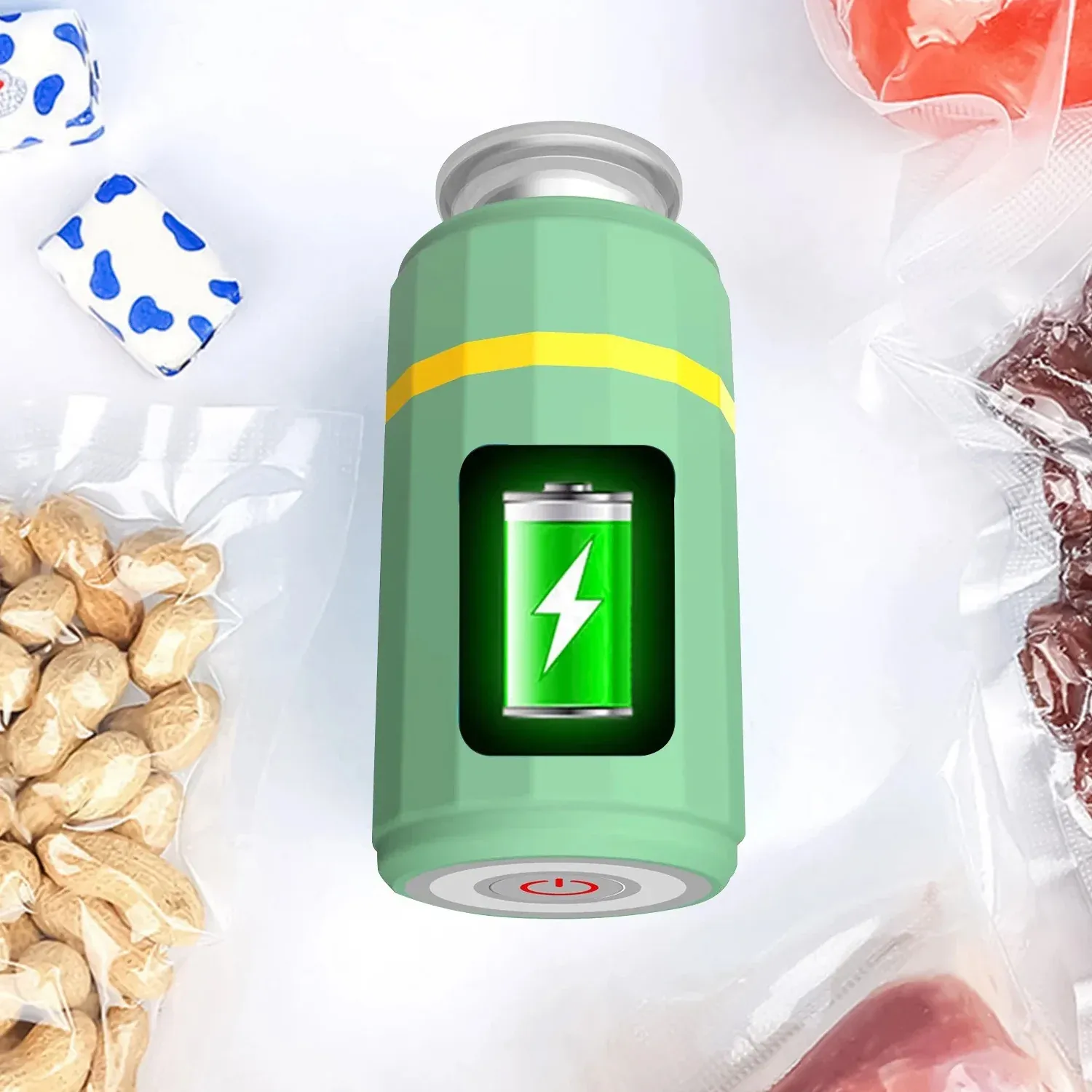 Portable Electric Vacuum Sealer – Compact Food Preservation Tool - Detailed Feature View 7