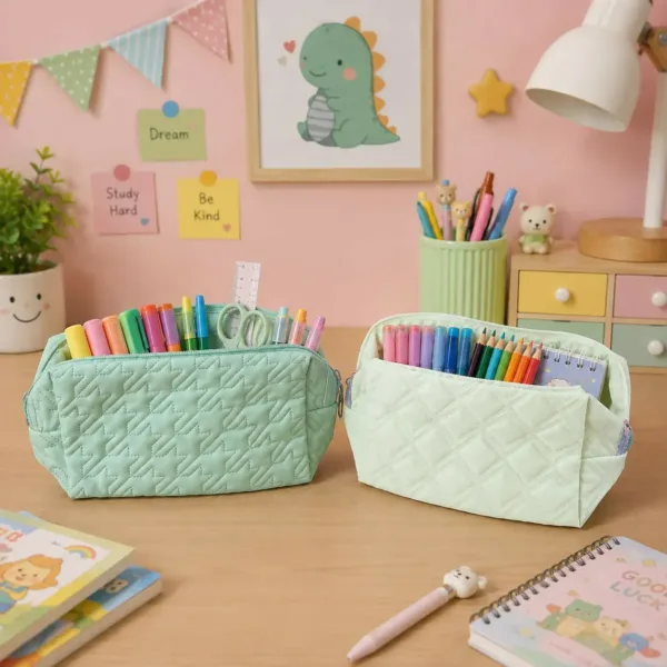 Multipurpose Makeup & Toiletry Organizer Pouch with Zipper (1 PC)