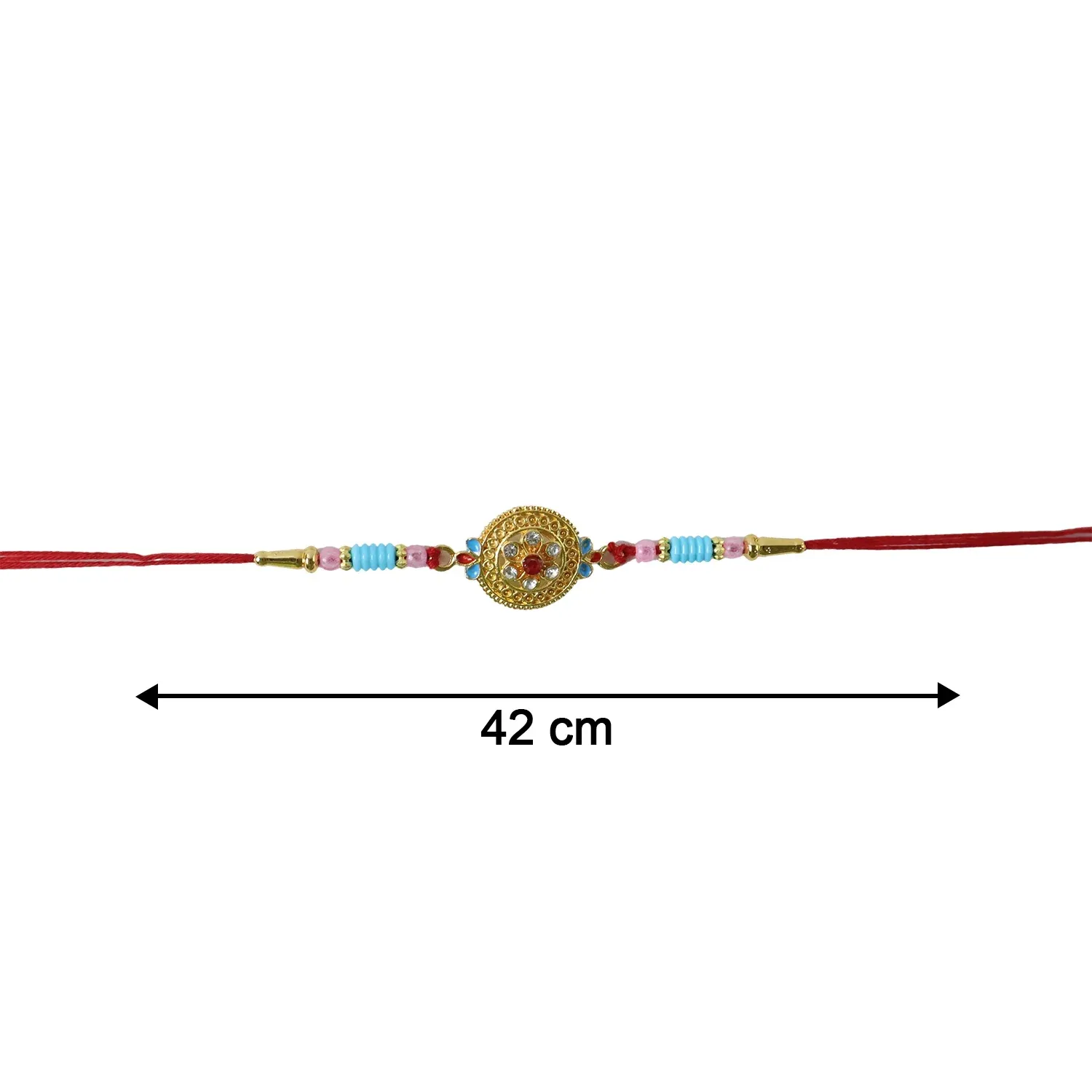 Diamond Rakhi – Elegant Traditional & Modern Style - Detailed Feature View 5